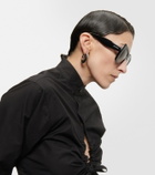 Alaïa Square acetate sunglasses