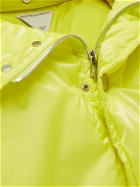 Bottega Veneta - Quilted Padded Nylon Hooded Jacket - Yellow