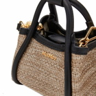 Max Mara Women's Mini Marine Straw Bag in Clay 