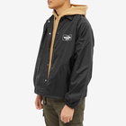 Neighborhood Men's Windbreaker Logo Jacket in Black