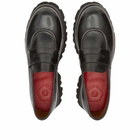 Grenson Women's Hattie Platform Loafer in Black