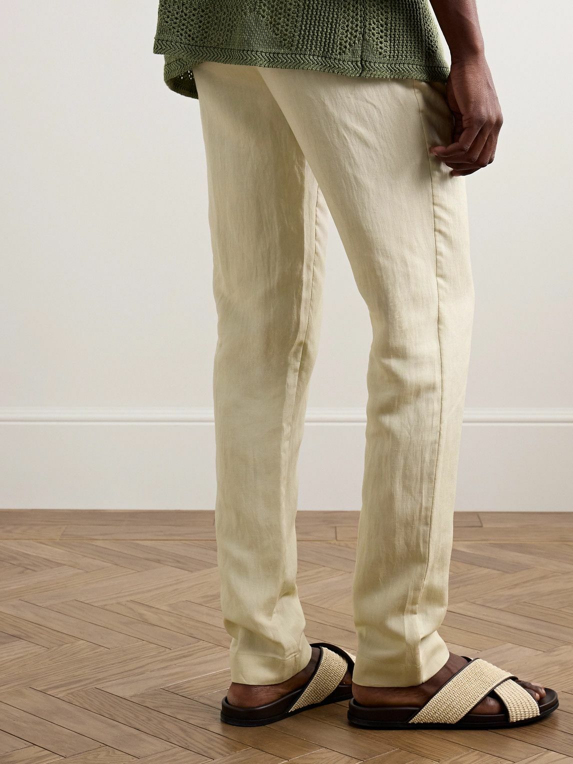 【新品】RALPH LAUREN PURPLE LABELホワイトチノスラックス 29054943_59013268_600.jpg