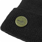 Engineered Garments Men's Wool Watch Beanie in Black