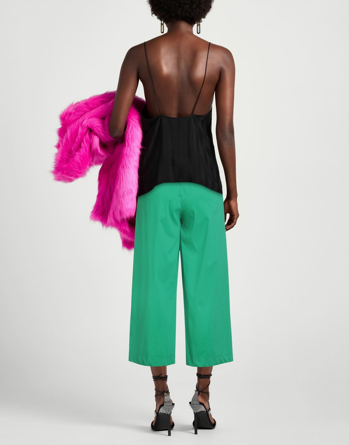 Jijil Womens Pants in Green
