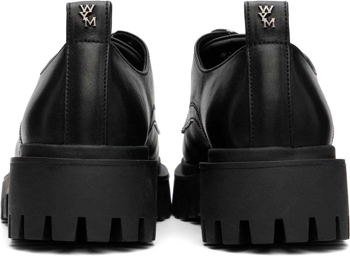WOOYOUNGMI Black Leather Derbys
