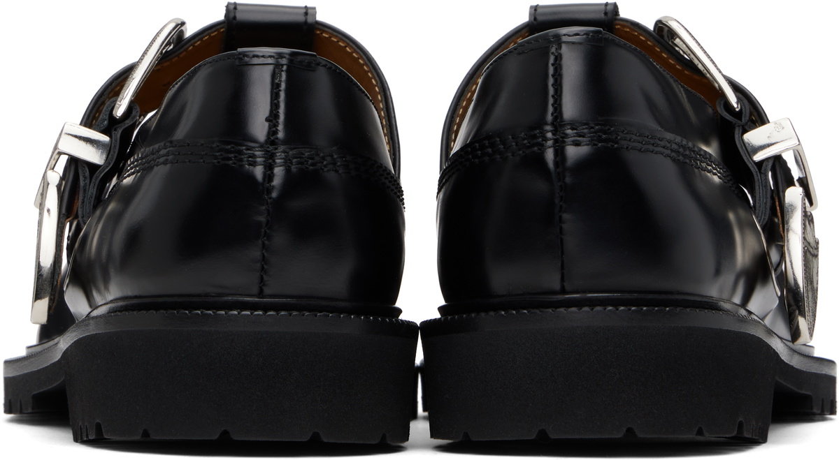 Biaadda Fringe Chain Loafer Polido Black