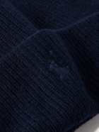 Polo Ralph Lauren - Logo-Embroidered Ribbed Cashmere Beanie