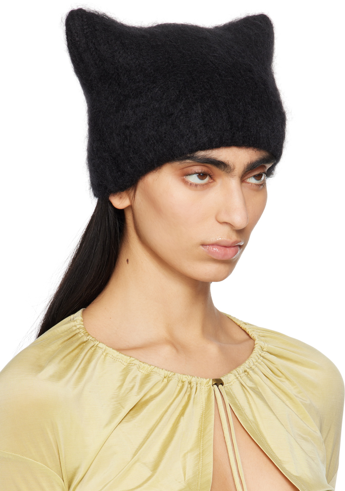 KNWLS Black Precious Beanie