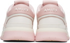 AMIRI Pink & White Classic Low Sneakers