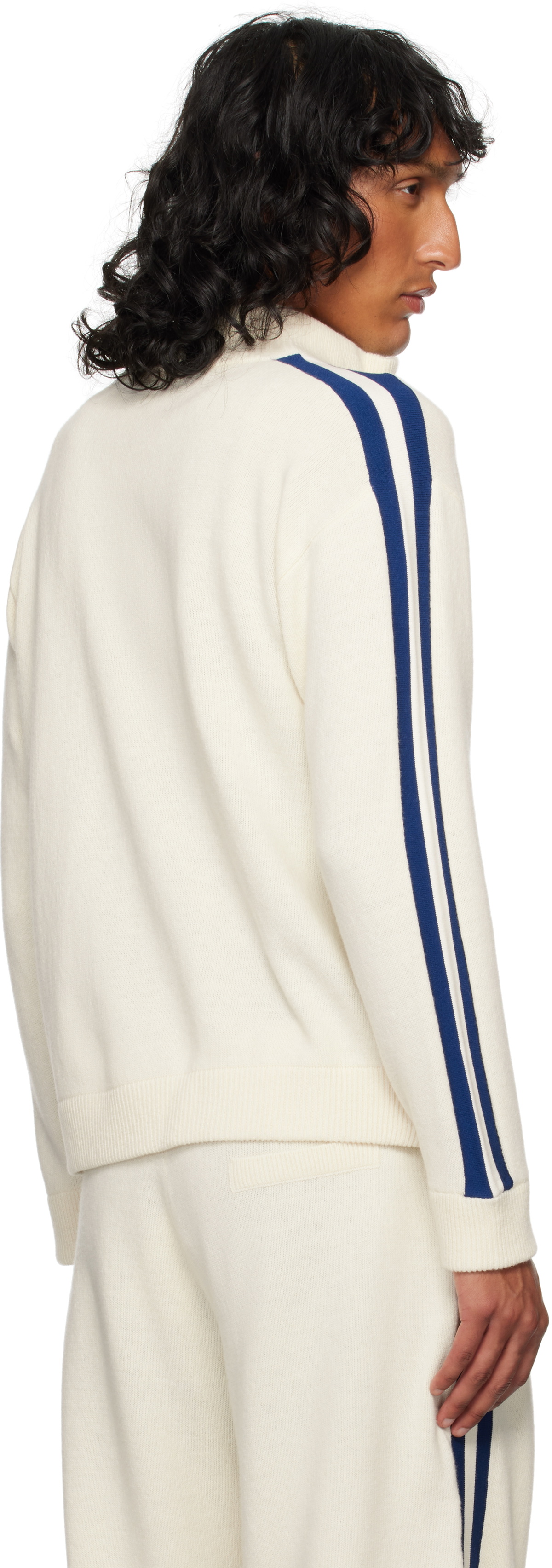Dsquared2 Off-White Zipped Sweater