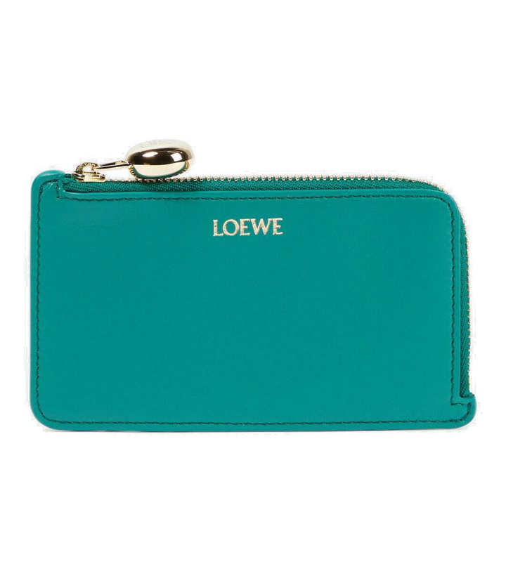Photo: Loewe Pebble leather card case