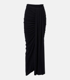 Roberto Cavalli Draped midi skirt