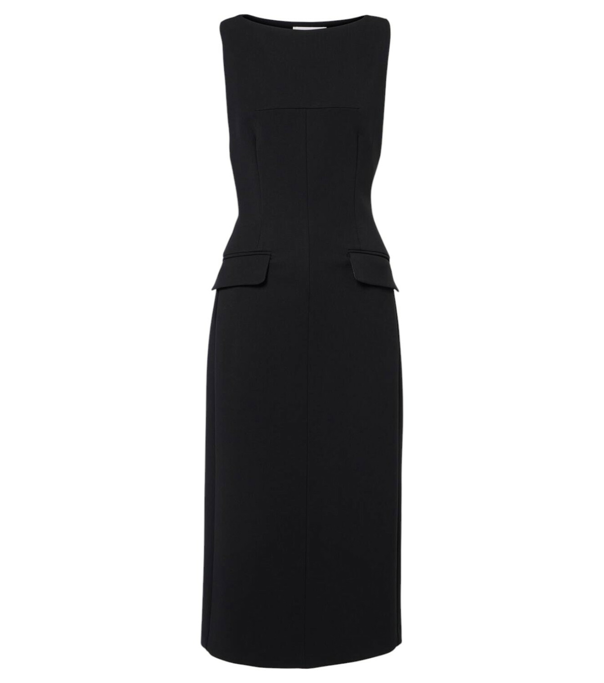 ワンピース SPORTMAX CACTUS POPELINE COTTON DRESS Sportmax Cactus Popeline Cotton Dress - Black | 2412221092600000
