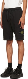 Stone Island Black Patch Shorts