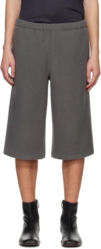 Photo: Rier Gray Fleece Shorts