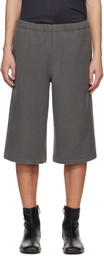 Rier Gray Fleece Shorts