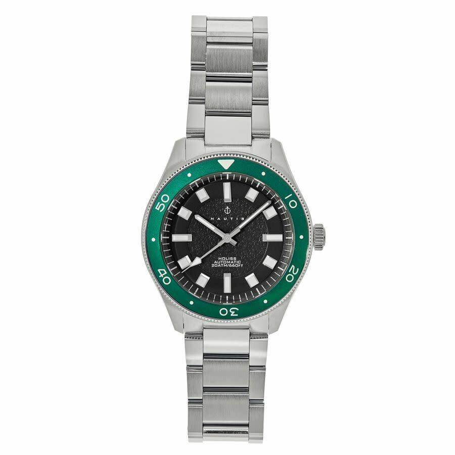 Nautis Holiss Black Dial Mens Watch NAUN103-3