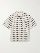 Folk - Gabe Printed Linen and Cotton-Blend Shirt - White