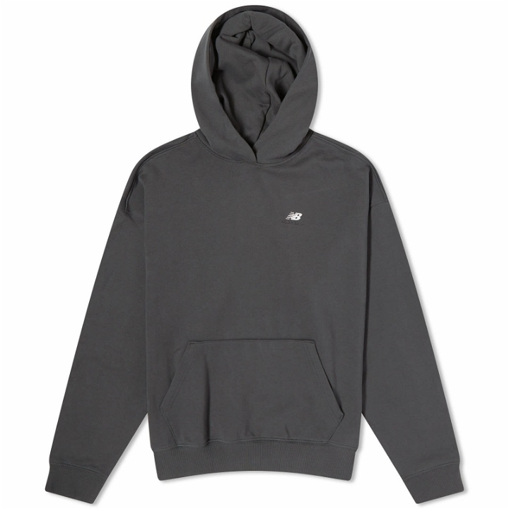 Photo: New Balance Women's Athletics French Terry Oversized Hoodie in Blacktop