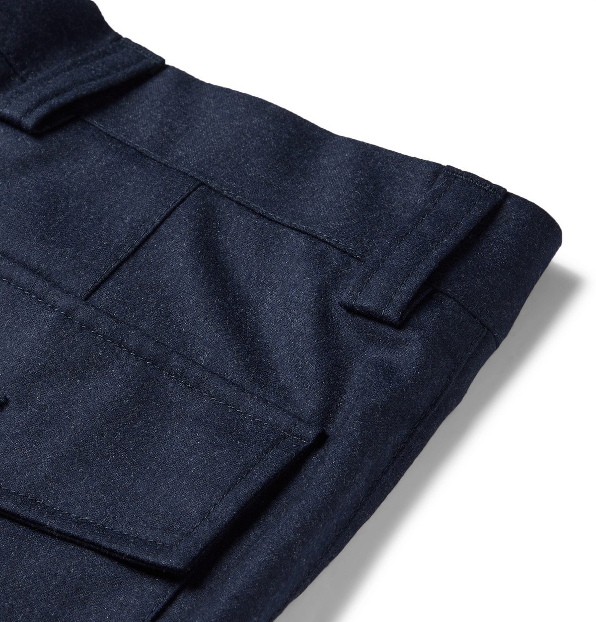 Balenciaga Flannel Trousers - Blue Check | Garmentory