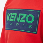 Kenzo Men's Box Logo Crew Sweat in Medium Red