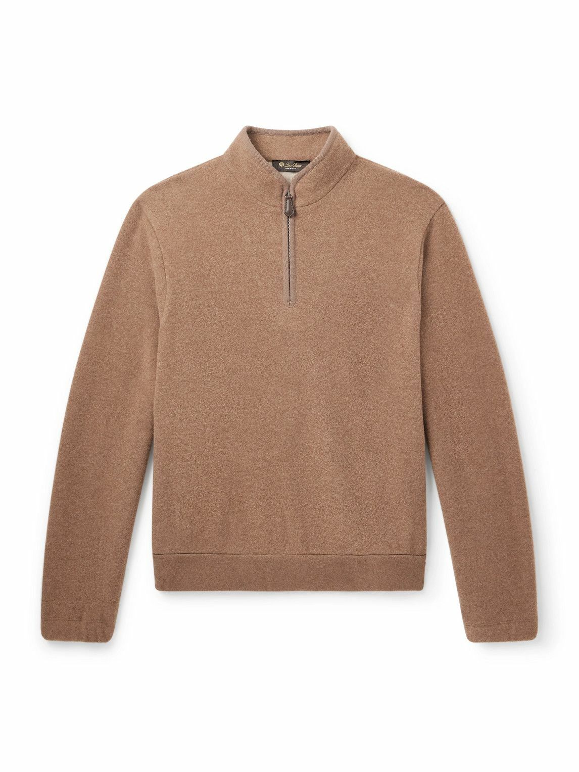 Loro Piana☆美品☆最終売り切りSale！ Loro Piana - North Woods Virgin Wool-Blend Half-Zip Sweater