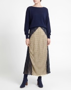 Rag & Bone Womens Maxi skirt in Beige