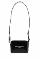 WOOYOUNGMI Black Leather Crossbody Bag