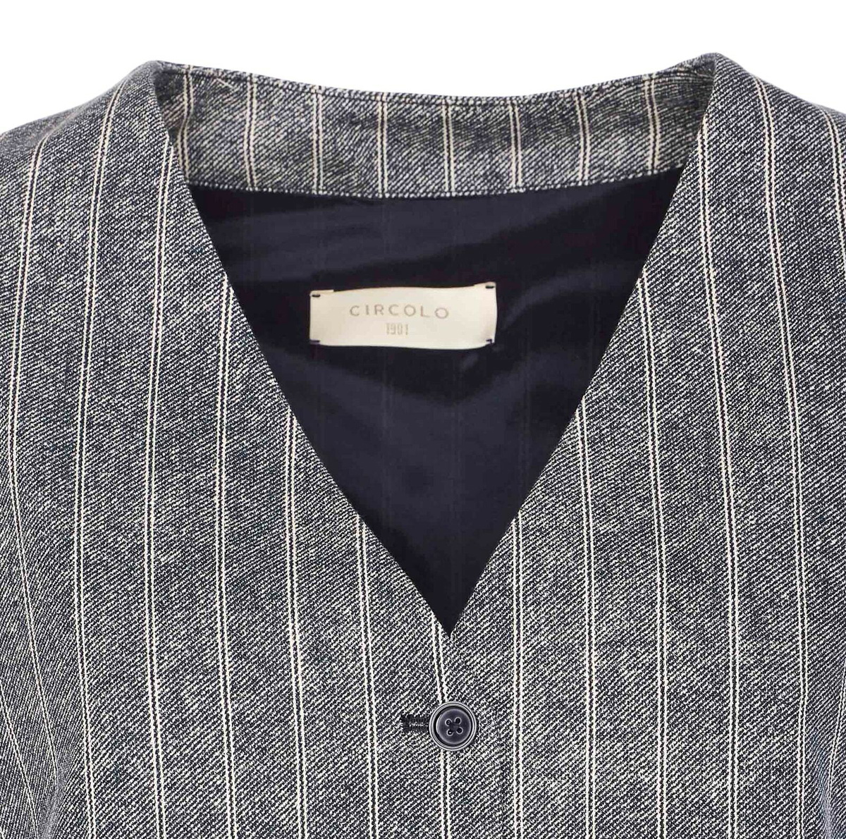 Circolo 1901 Striped Vest
