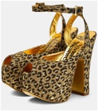 Vivienne Westwood Vargas leopard-print platform sandals