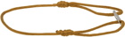 Valentino Garavani Tan VLogo Signature Bracelet