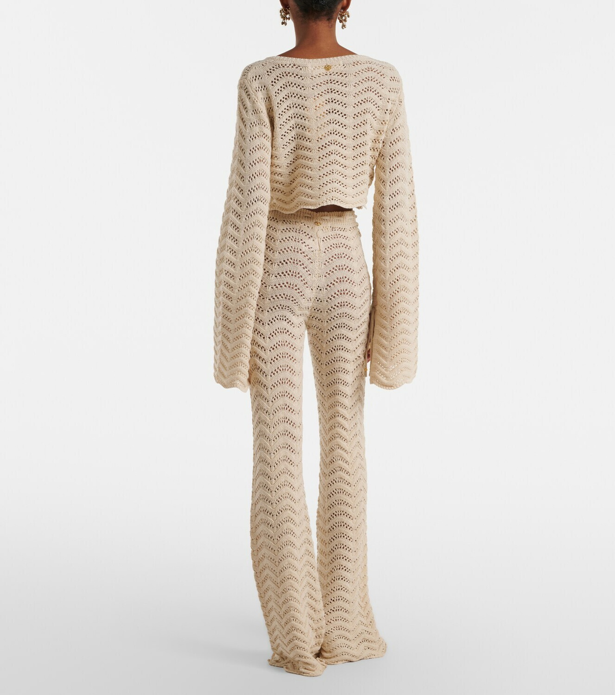 Bananhot Kim cotton-blend flared pants