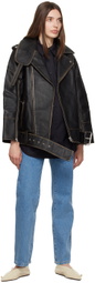 by Malene Birger Black Beatrisse Leather Jacket