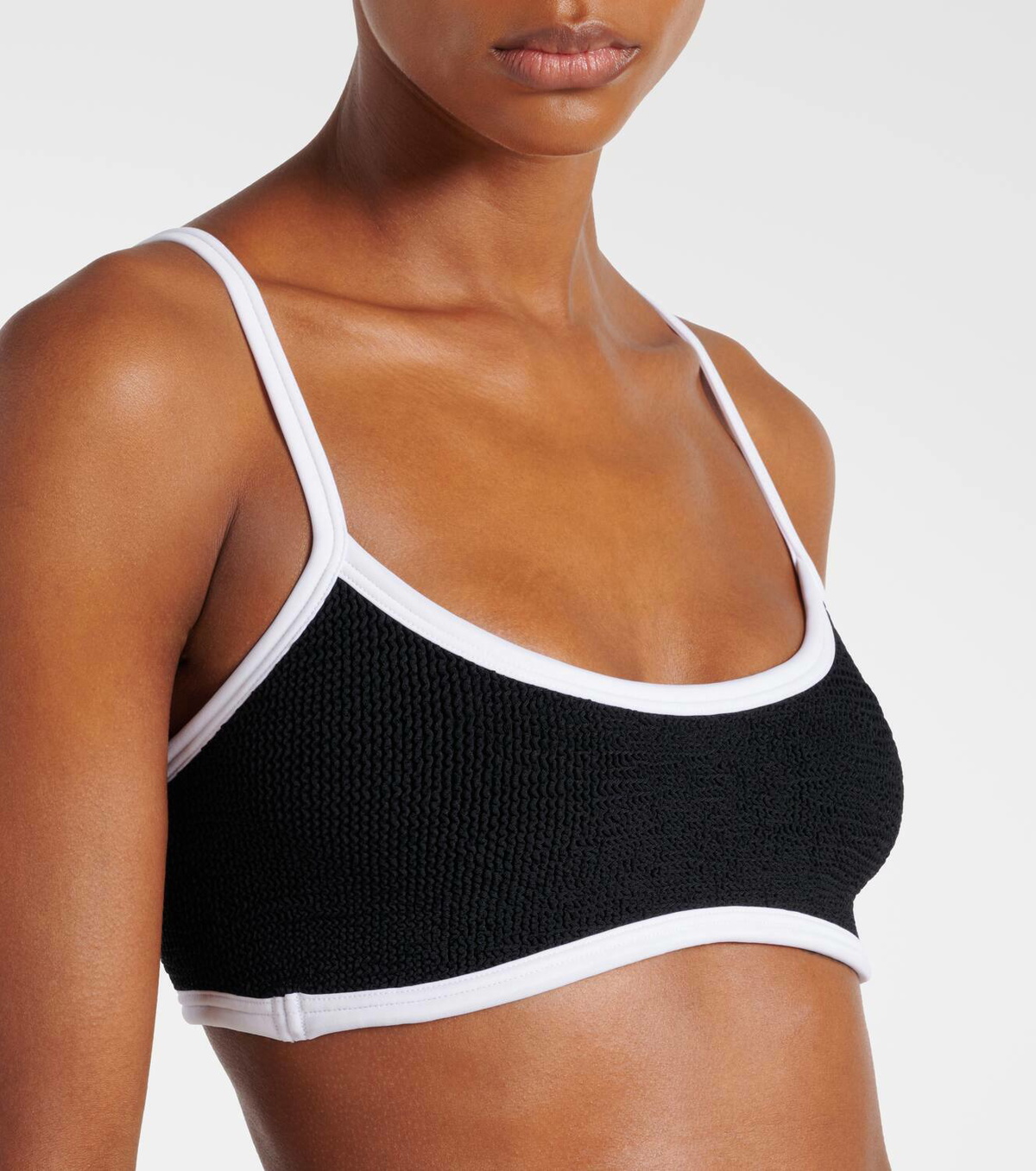 Hunza G Black Polyamide Bikini