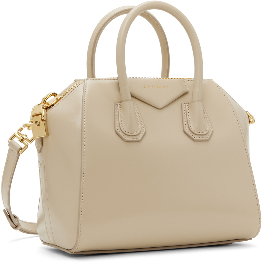 Givenchy Beige Mini Antigona Bag Givenchy