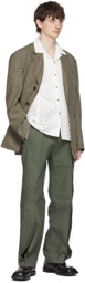 Andersson Bell Green Signature 22 Check Blazer