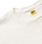 Velva Sheen - Printed Slub Cotton-Jersey T-Shirt - White