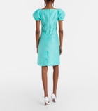 Shushu/Tong Linen-blend midi dress