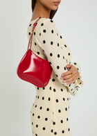 Jacquemus Le Petit Bisou Glossed Leather Shoulder bag - Red - One Size