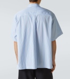 Plan C Striped cotton ooplin shirt