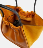 Proenza Schouler Ruched Large leather and suede tote bag