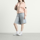 Stone Island Hoodie in Chalk Pink