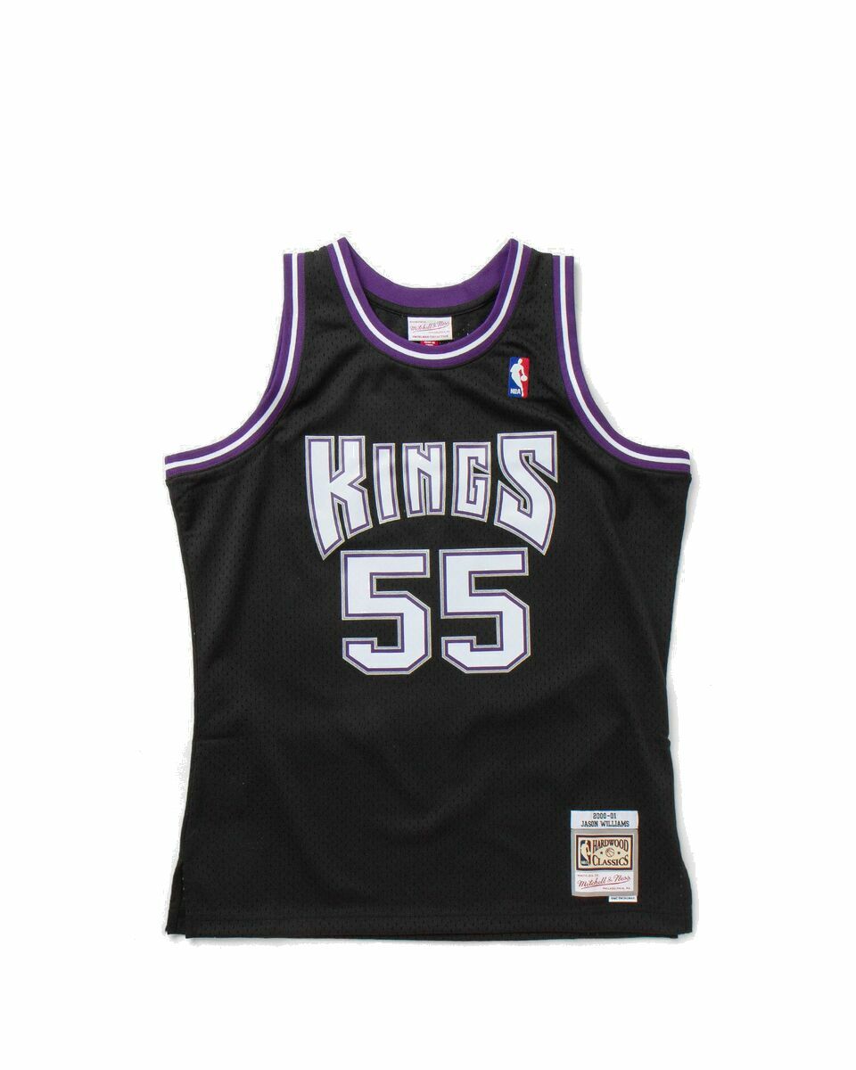 Photo: Mitchell & Ness Nba Swingman Jersey Sacramento Kings Road 2000 01 Jason Williams #55 Black - Mens - Jerseys