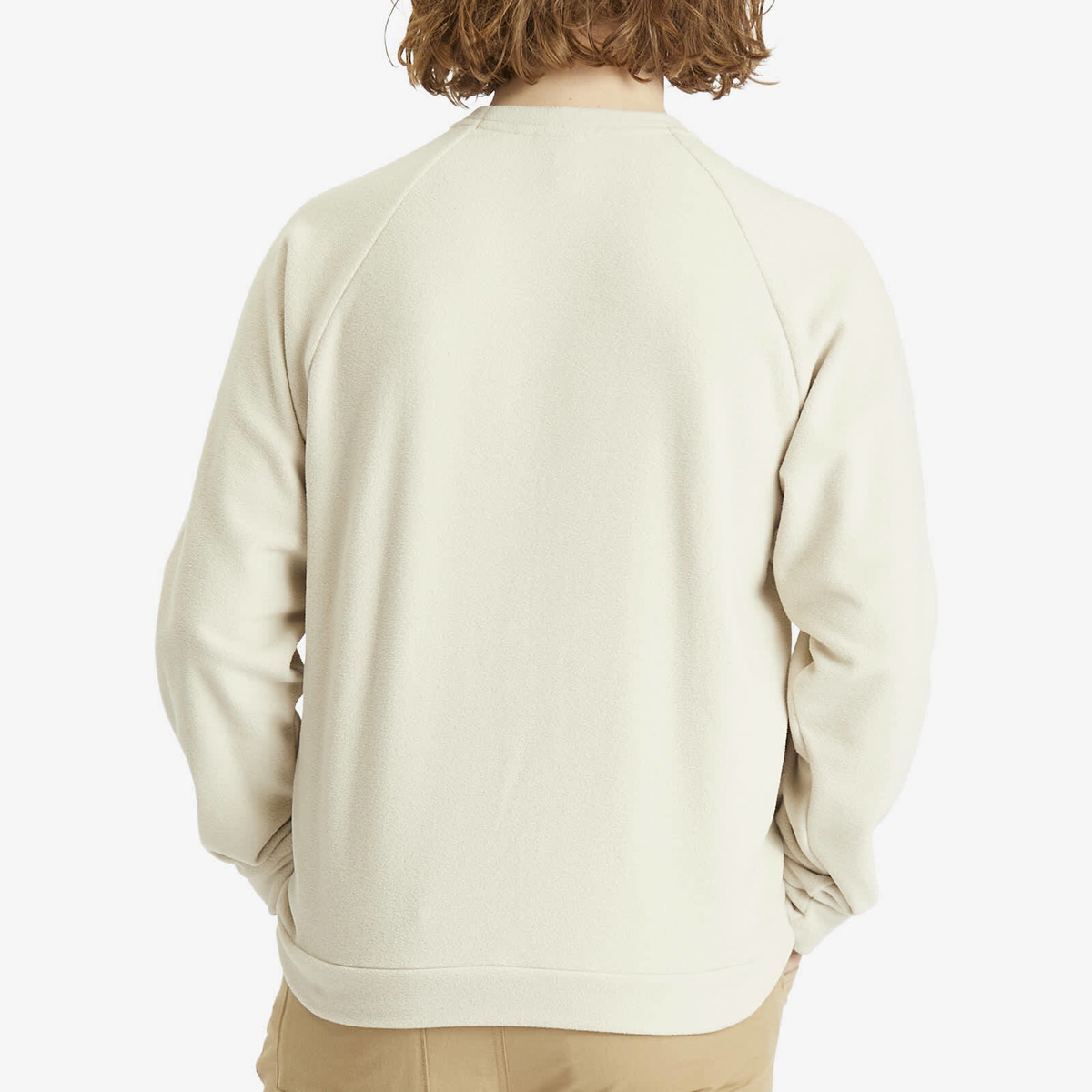 Patagonia Men's Micro D Crewneck Fleece in Pelican
