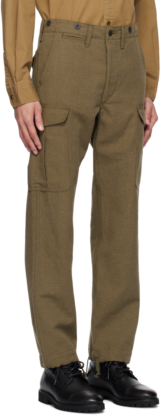 RRL Khaki Regiment Cargo Pants RRL