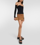 Wardrobe.NYC Ribbed-knit cotton-blend sleeves