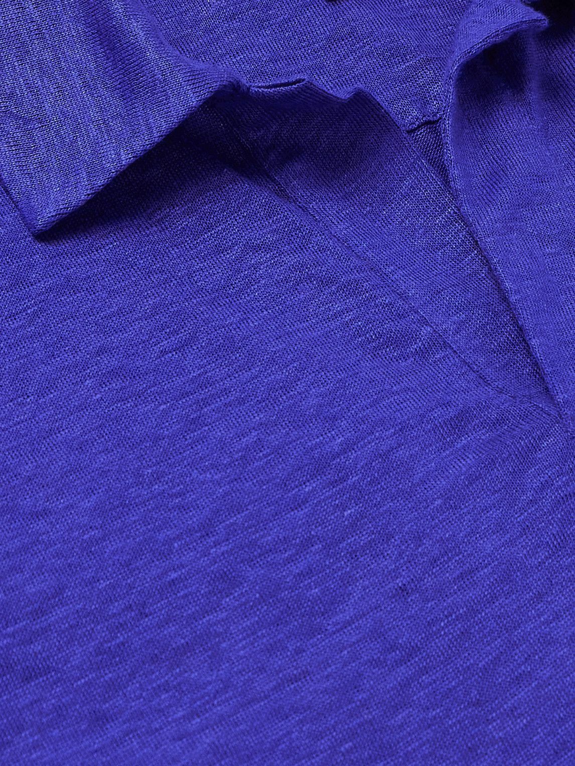 Vilebrequin - Pyramid Linen-Jersey Polo Shirt - Blue