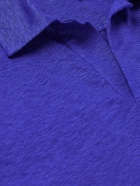 Vilebrequin - Pyramid Linen-Jersey Polo Shirt - Blue