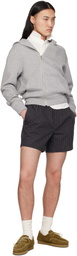 Commission Black Stripe Boxer Shorts