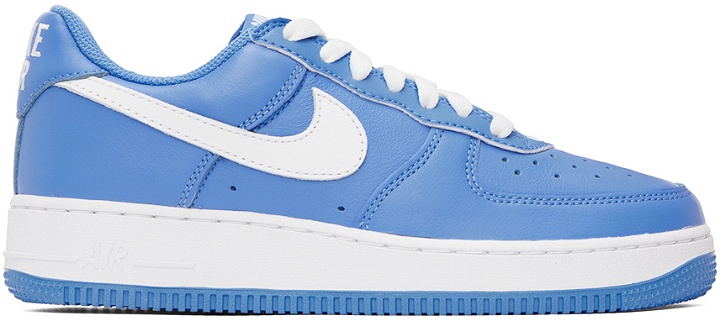 Photo: Nike Blue Air Force 1 Low Retro Sneakers